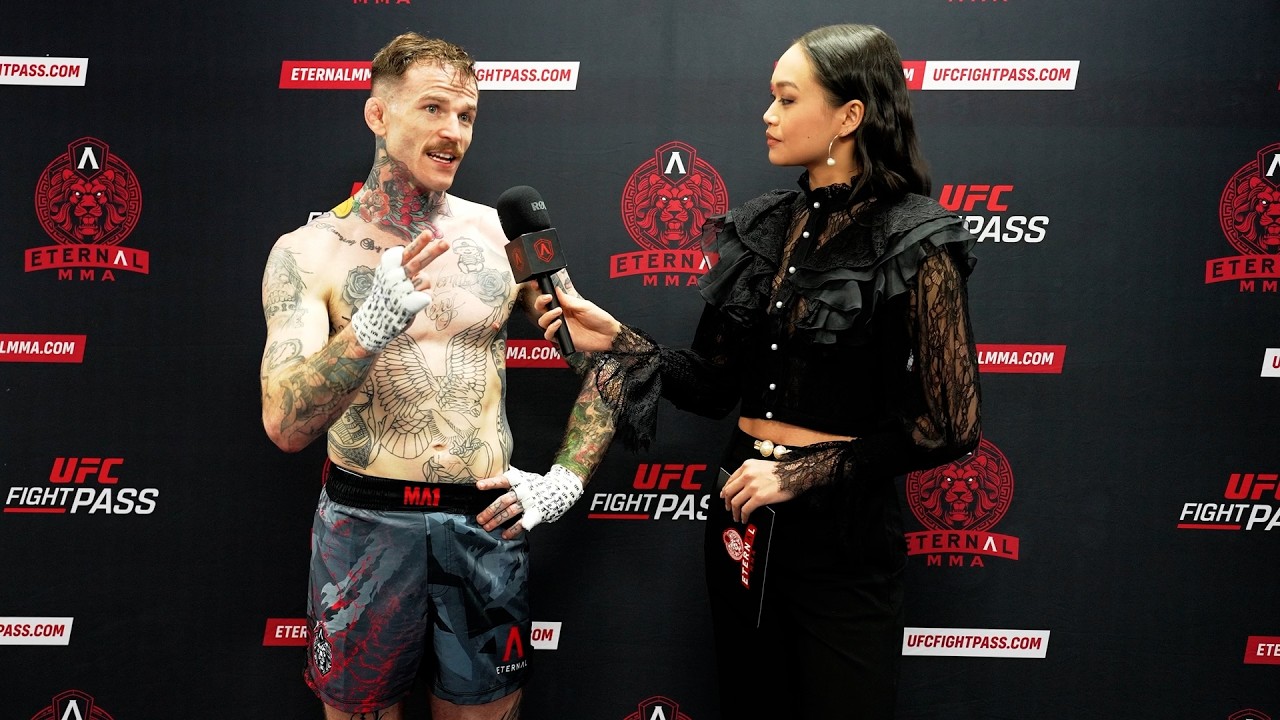 Eternal MMA 109: Matt Ward: Aly Mac Interview background