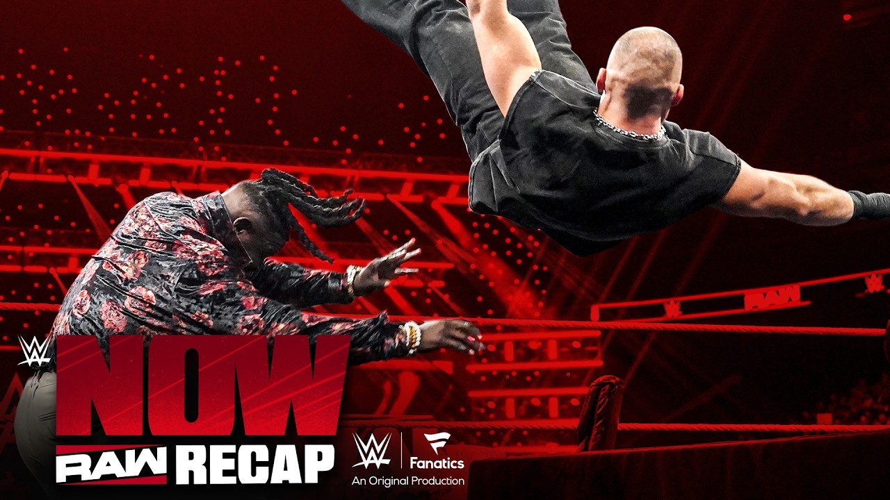 Bron Breakker CALLS OUT Paul Heyman during Oba Femi contract signing | Raw Recap: WWE Now background