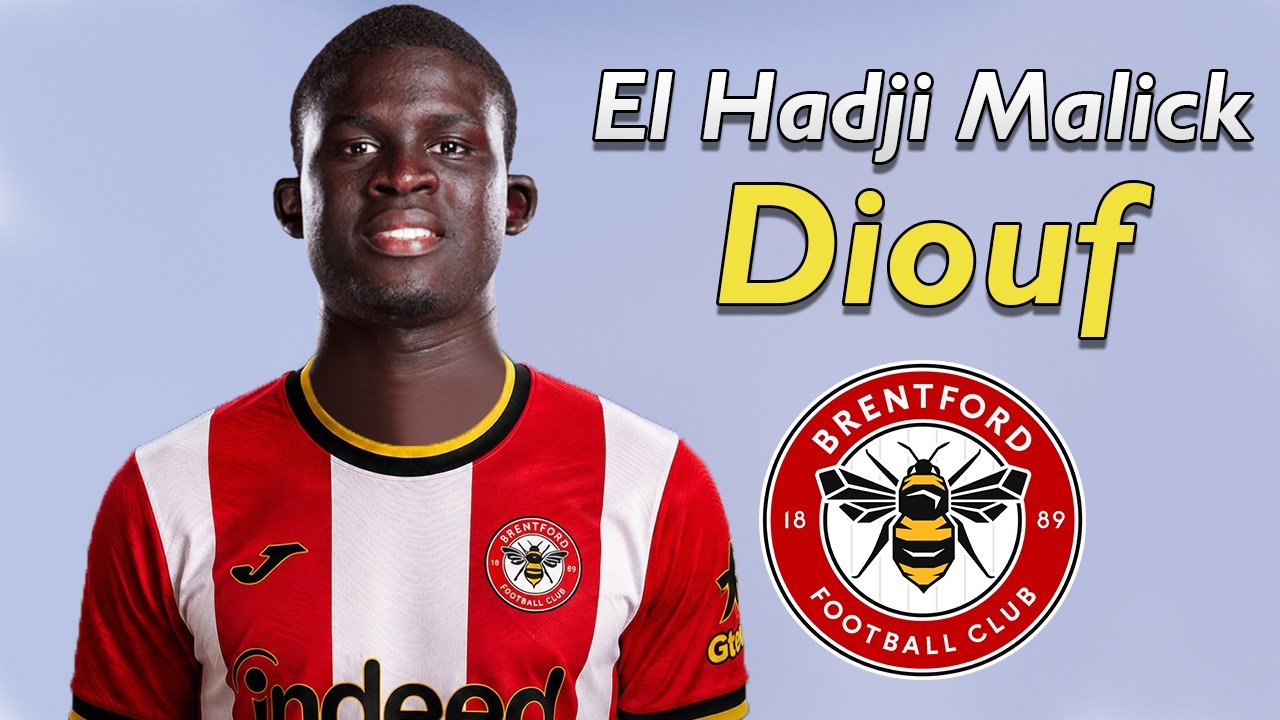 El Hadji Malick Diouf ● Welcome to Brentford 2026 🔴⚪🇸🇳 Best Tackles, Assists & Skills background