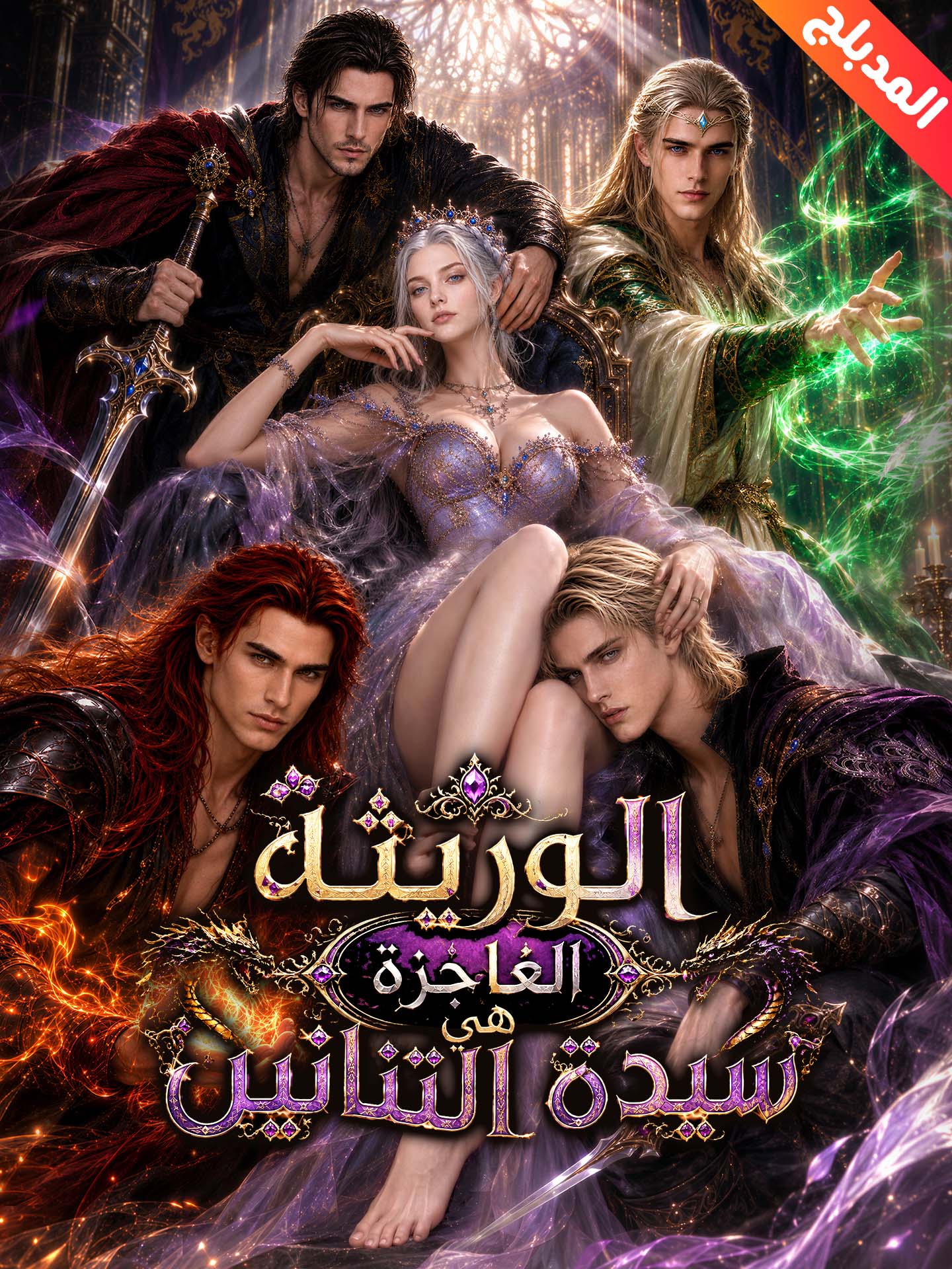 المدبلج-الوريثة العاجزة هي سيدة التنانين poster