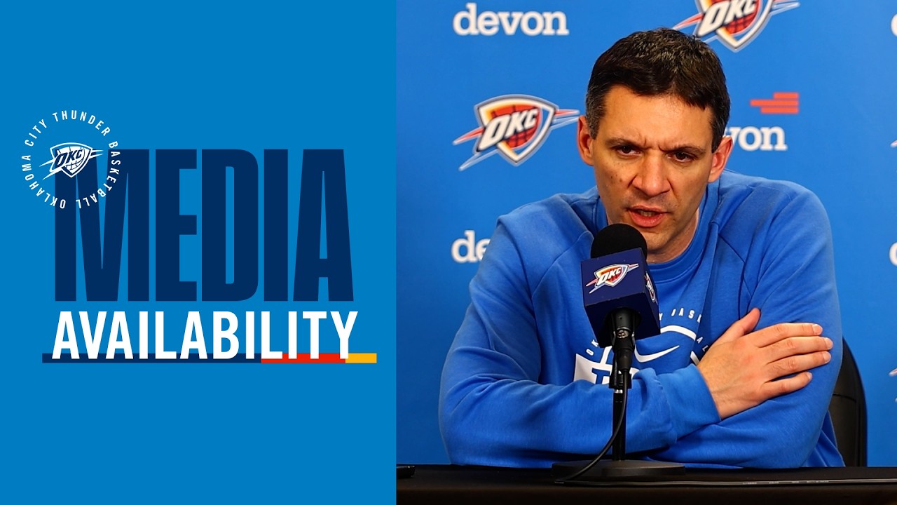 Coach Daigneault | Postgame Media | March 25, 2026 background