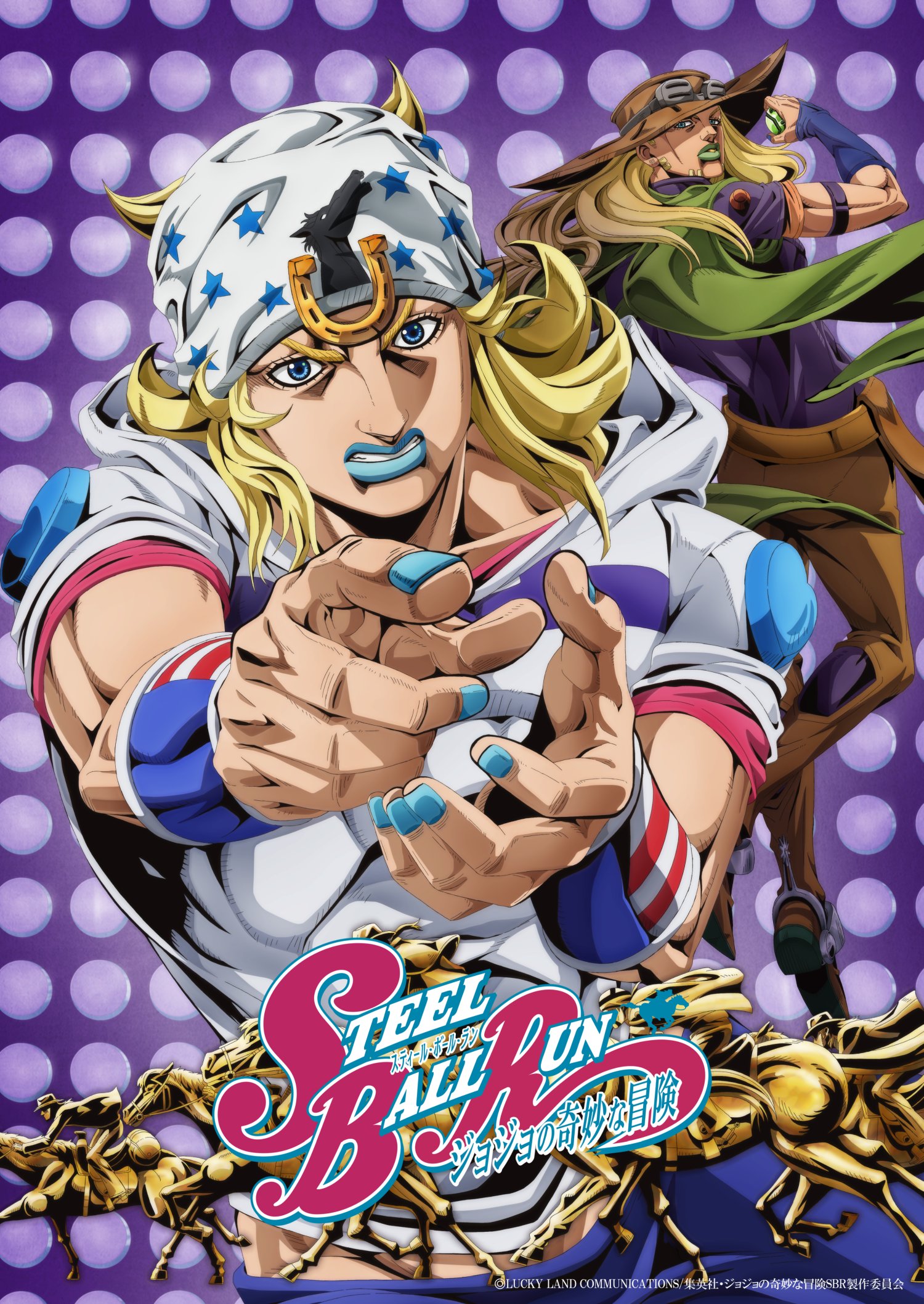 Steel Ball Run: JoJo's Bizarre Adventure background