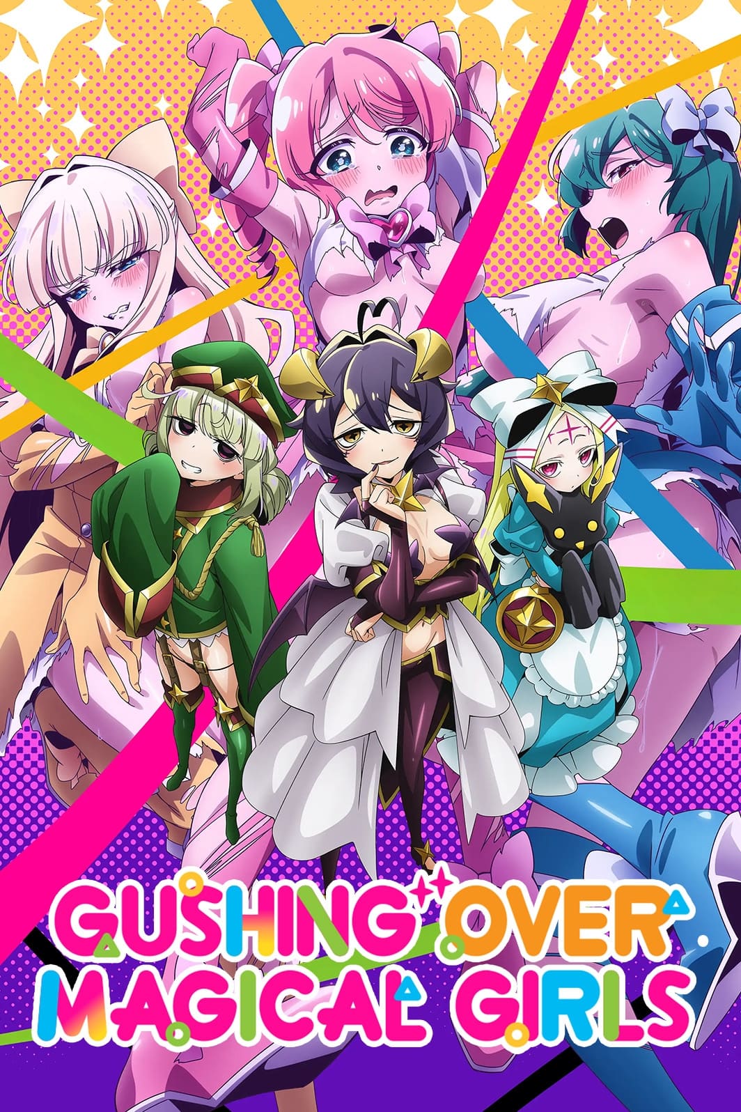 Gushing Over Magical Girls background