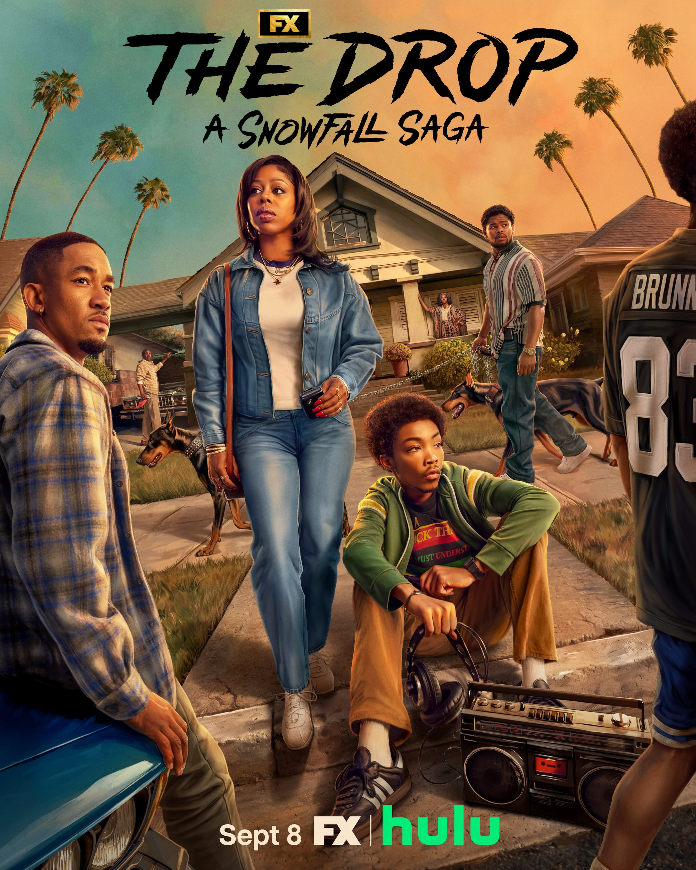 The Drop: A Snowfall Saga background