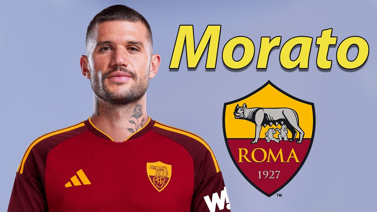 Morato ● Welcome to AS Roma 2026 🟡🔴🇧🇷 Best Defensive Skills & Passes background