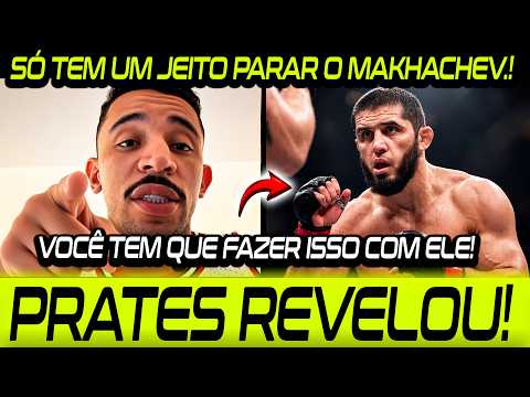 🚨PRATES REVELA O SEGREDO PARA VENCER MAKHACHEV! LUTA PELO CINTURÃO DO UFC! background