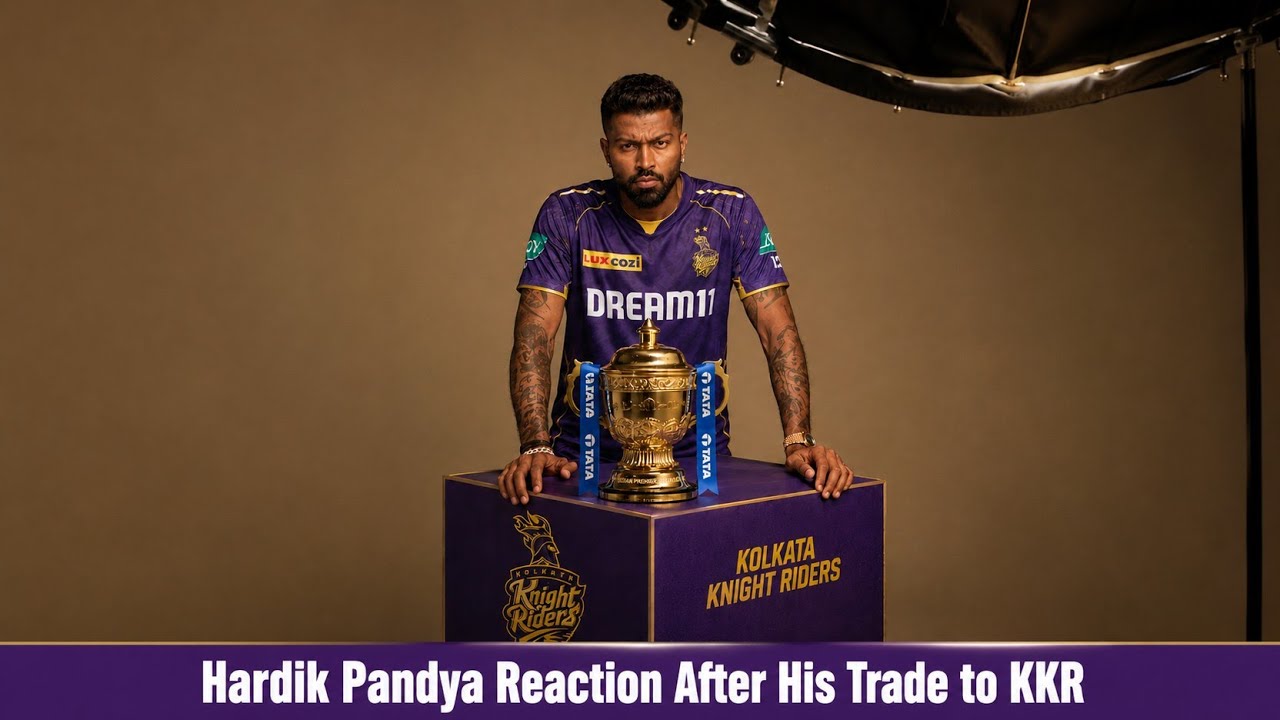 Hardik Pandya Reaction On His Trade to KKR | Hardik Pandya Trade in KKR | Hardik Pandya KKR Trade background