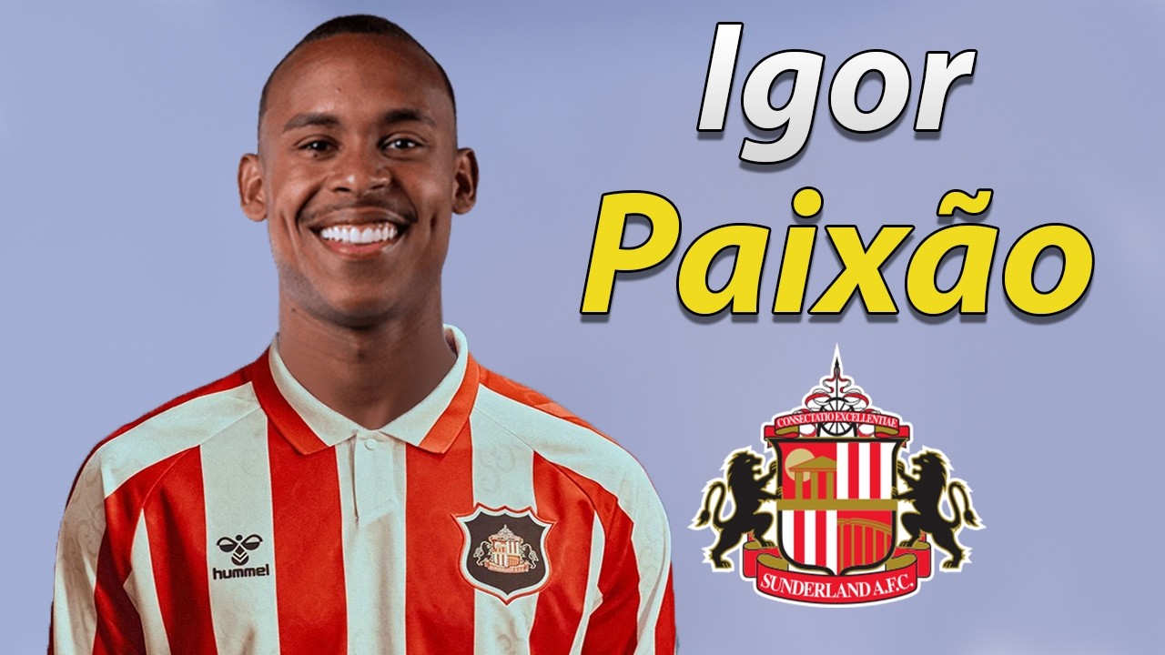 Igor Paixão ● Welcome to Sunderland 2026 🔴⚪🇧🇷 Best Goals, Assists & Skills background