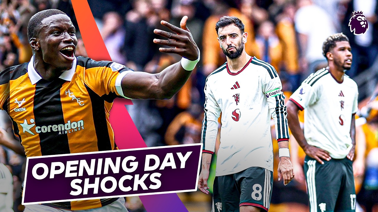 Biggest Shocks On Premier League Opening Day background