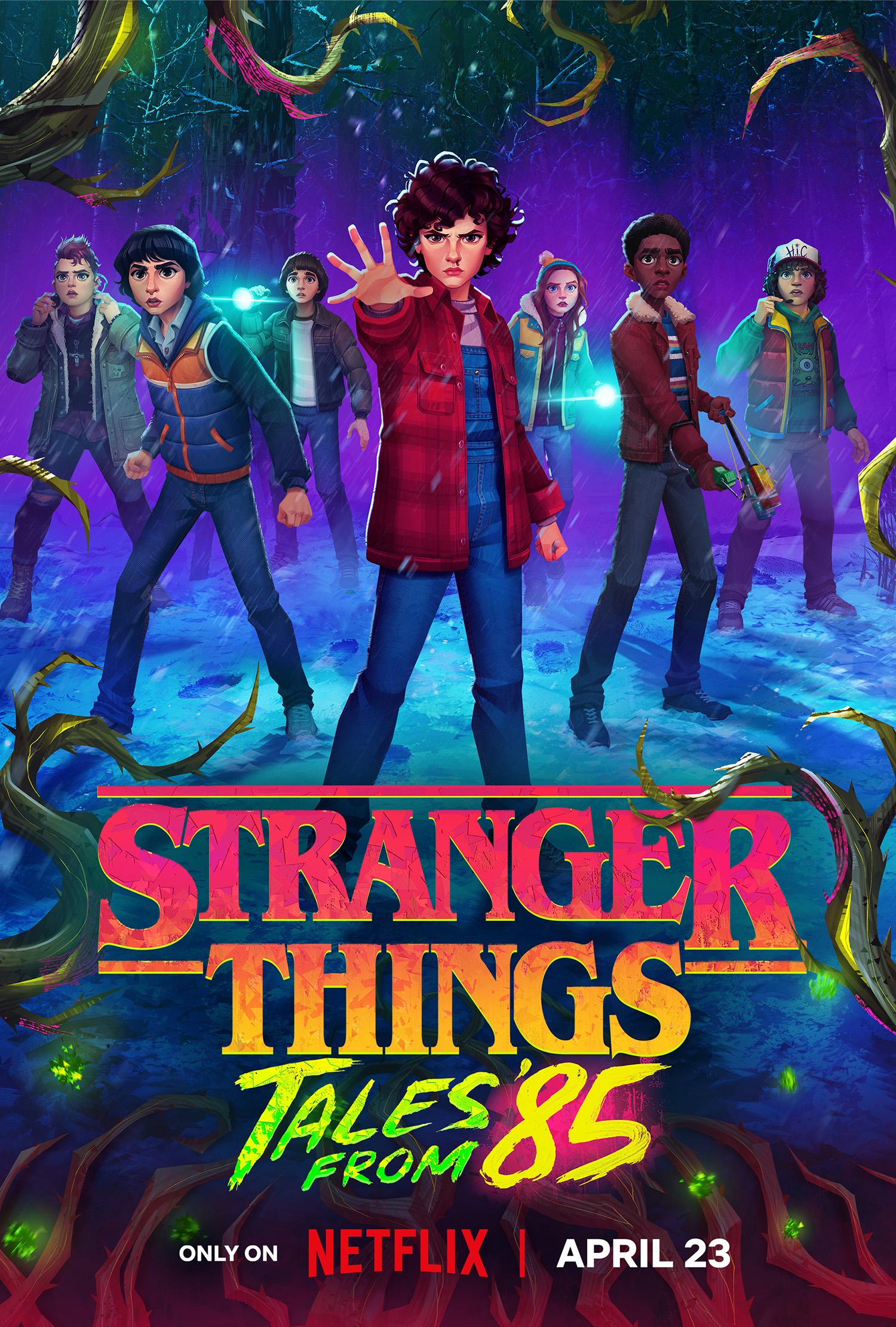 Stranger Things: Tales from '85 background