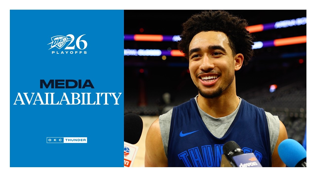 Shootaround Media Availability + One on One with Aaron | Playoffs | Round 1 Game 4 | April 27, 2026 background