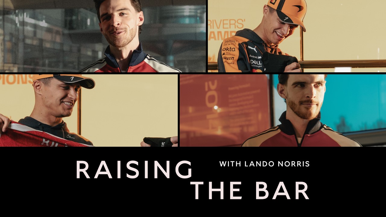 Declan Rice meets Lando Norris ЁЯдЭ | Raising The Bar | An Arsenal Original background