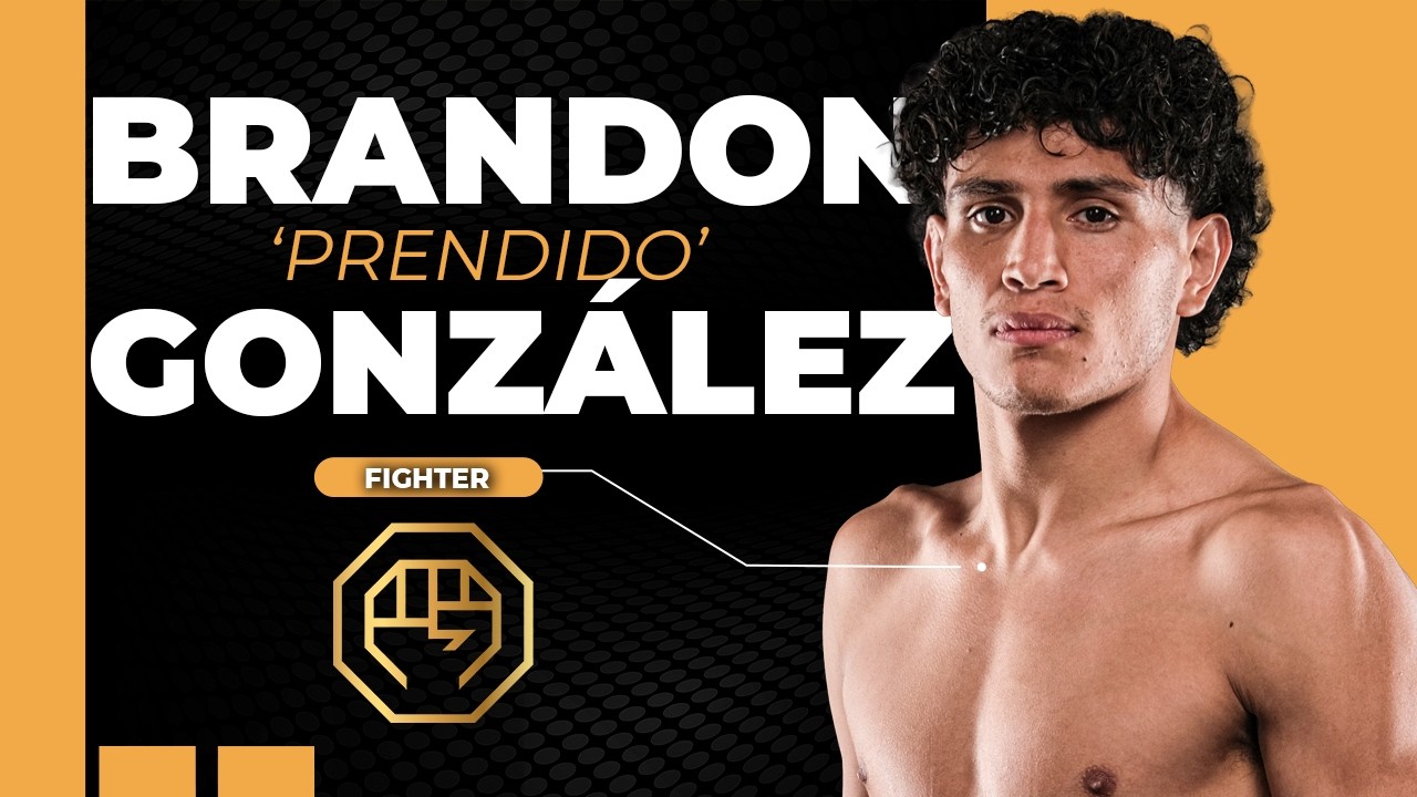 Brandon "Prendido" González, desde Zacatecas, un niño que encontró pasión en el MMA #luxfightleague background