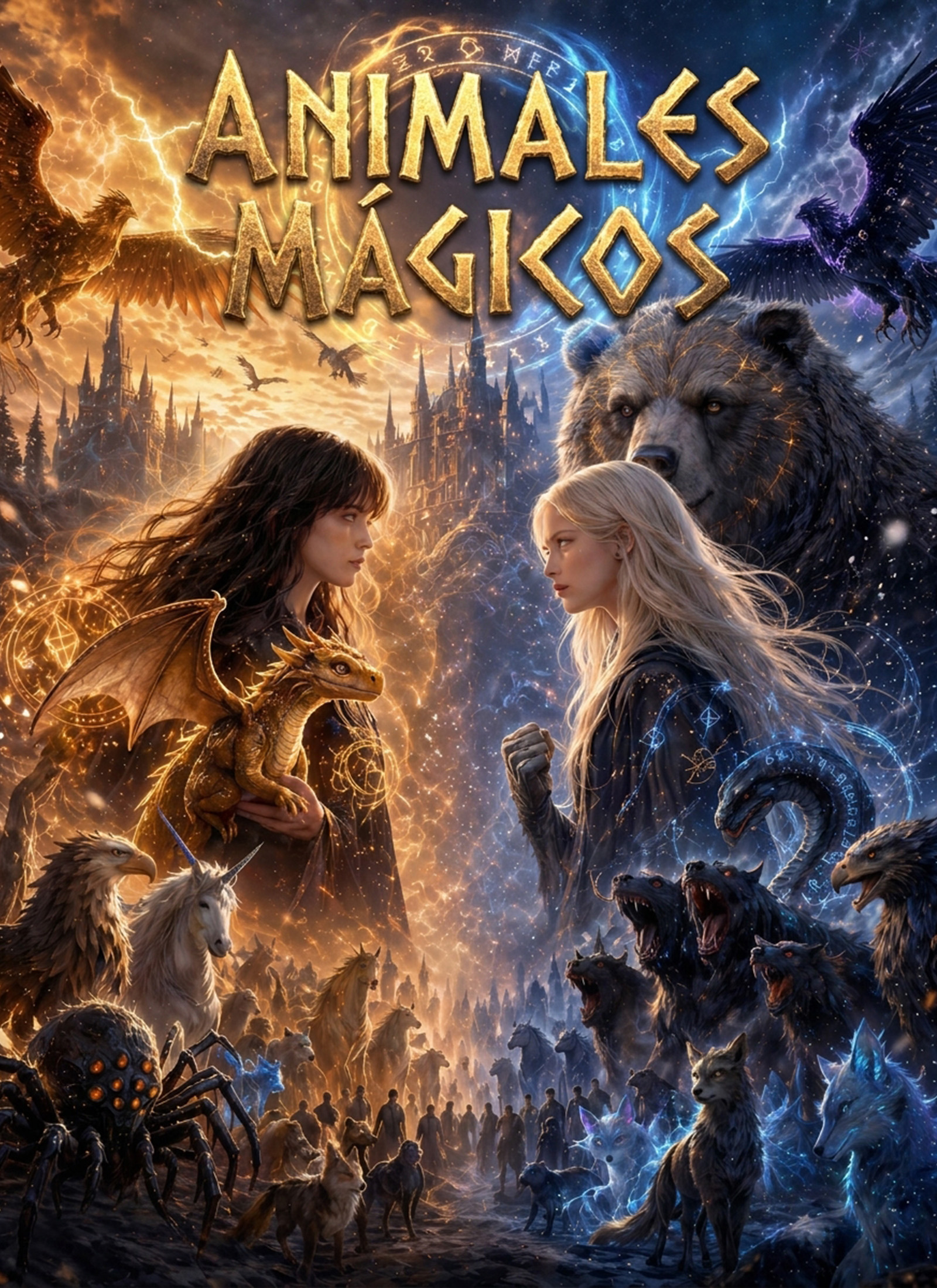 Animales mágicos poster