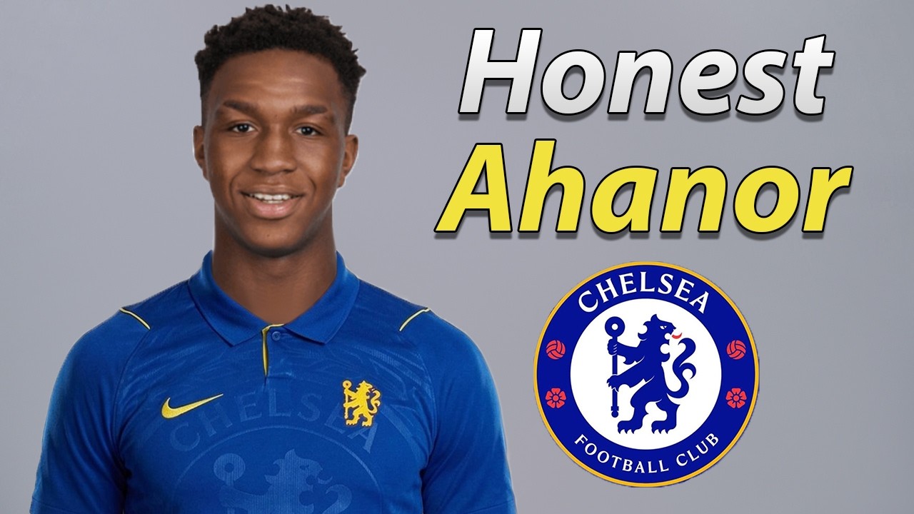 Honest Ahanor ● Welcome to Chelsea 2026 🔵🇮🇹 Best Defensive Skills & Passes background