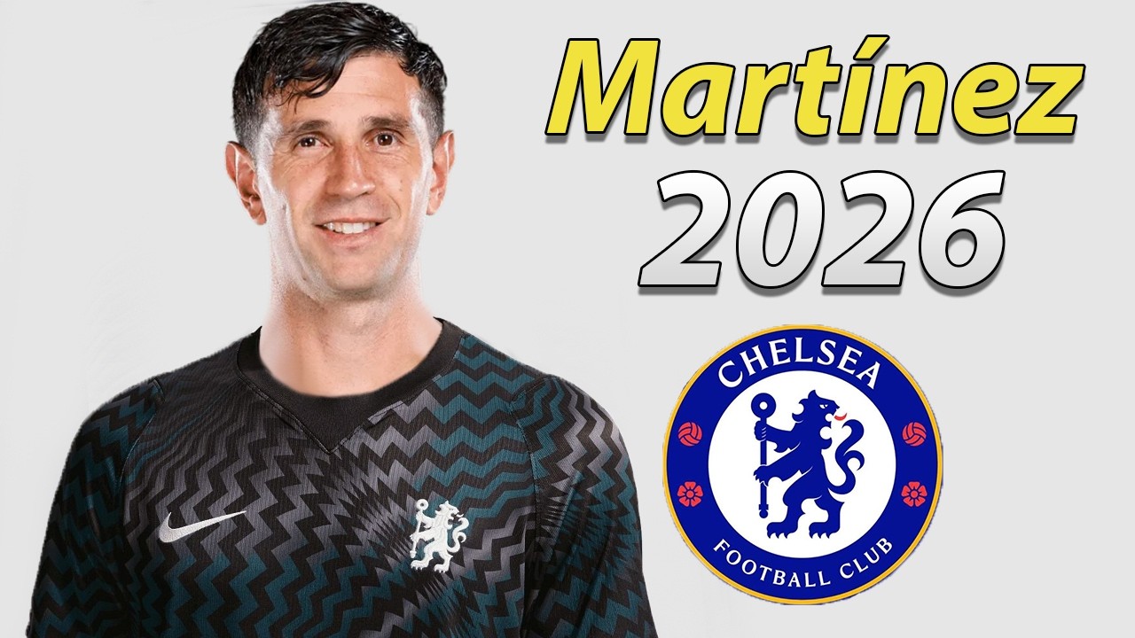 Emiliano Martinez ● Welcome to Chelsea 2026 🔵🇦🇷 Best Saves, Passes & Reflexes background