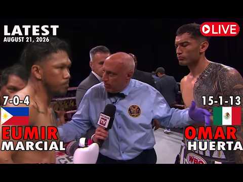AUGUST 21, 2026 | EUMIR MARCIAL VS OMAR HUERTA FIGHT HIGHLIGHTS | GANITO KALAKAS ANG KALABAN background