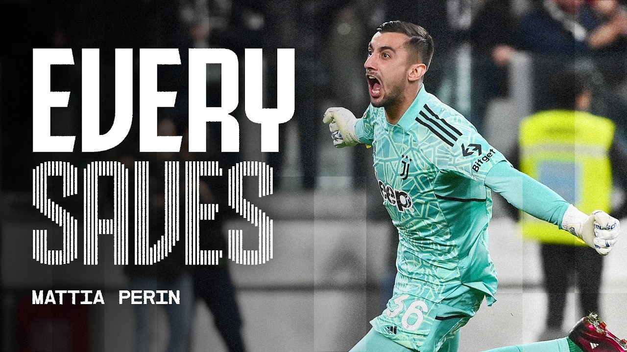 EVERY MATTIA PERIN'S SAVES WITH JUVENTUS background