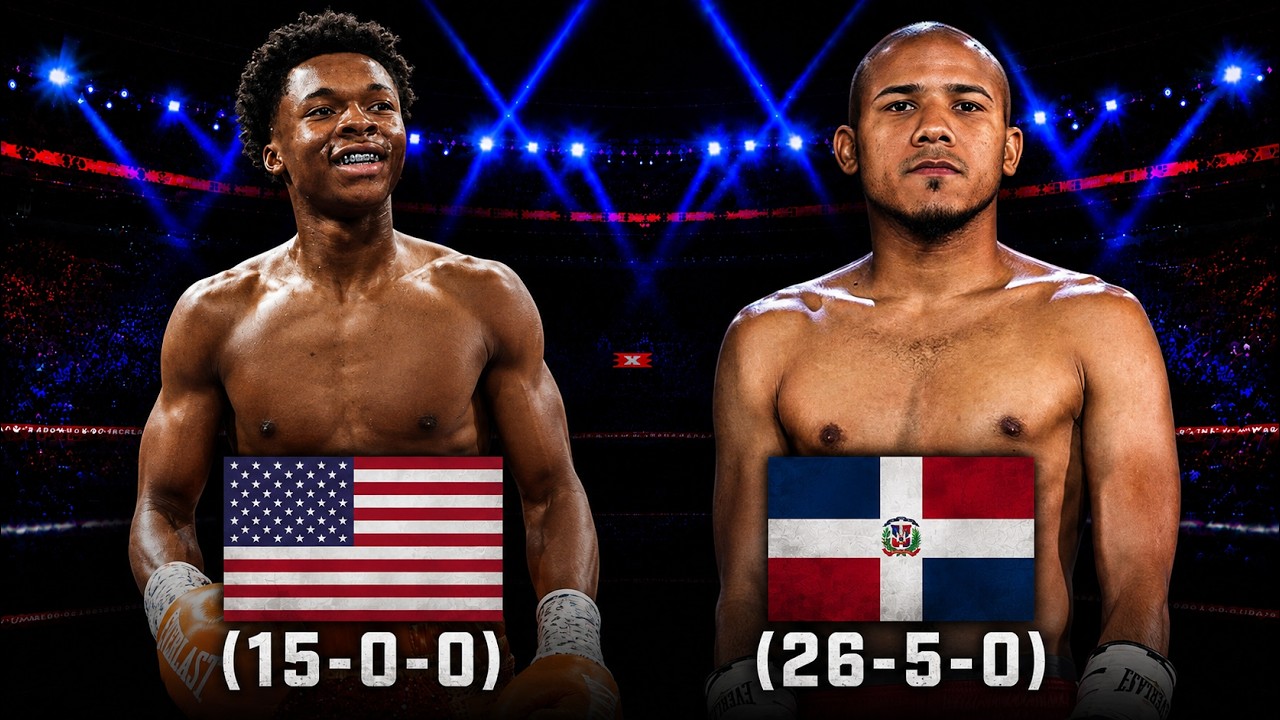 Abdullah Mason vs Yohan Vasquez (BOXING FULL FIGHT) background