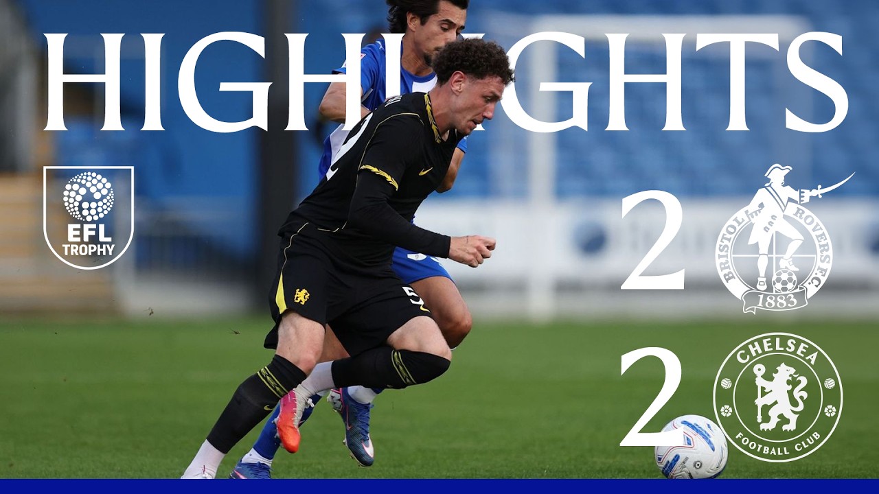 Bristol Rovers 2-2 Cobham Next Gen (2-4 pens) | HIGHLIGHTS | EFL Trophy | 2026/27 background