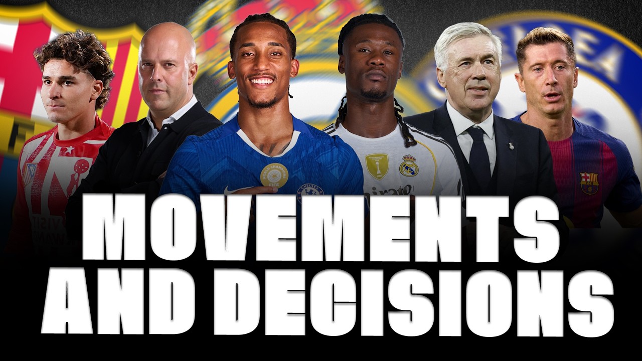 🚨 DECISION MADE! JOÃO PEDRO, JULIÁN, LEWA DEAL DONE? CAMAVINGA PLANS, ARNE SLOT, ANCELOTTI… background