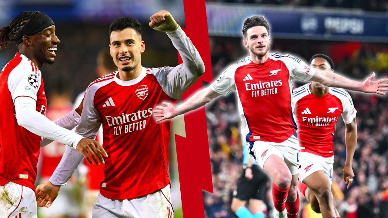 Arsenal’s STUNNING Champions League Goals! background