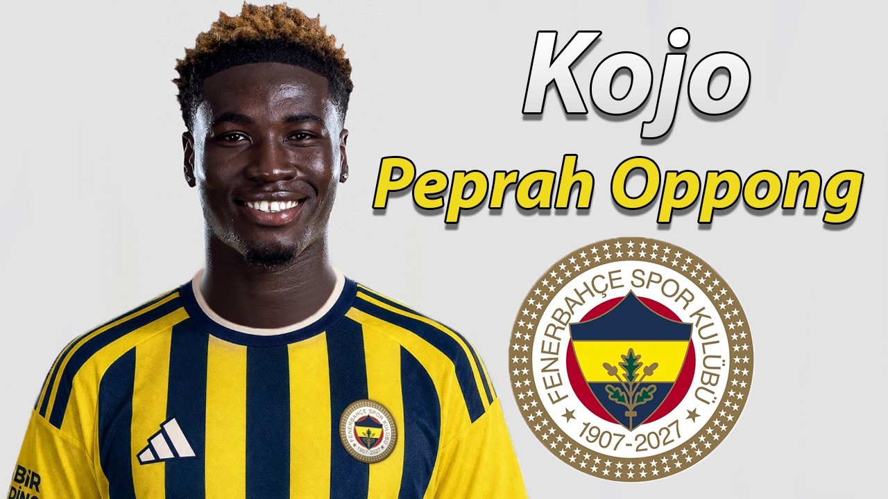 Kojo Peprah Oppong โ Welcome to Fenerbahce 2026 ๐ก๐ต๐ฌ๐ญ Best Defensive Skills & Passes background