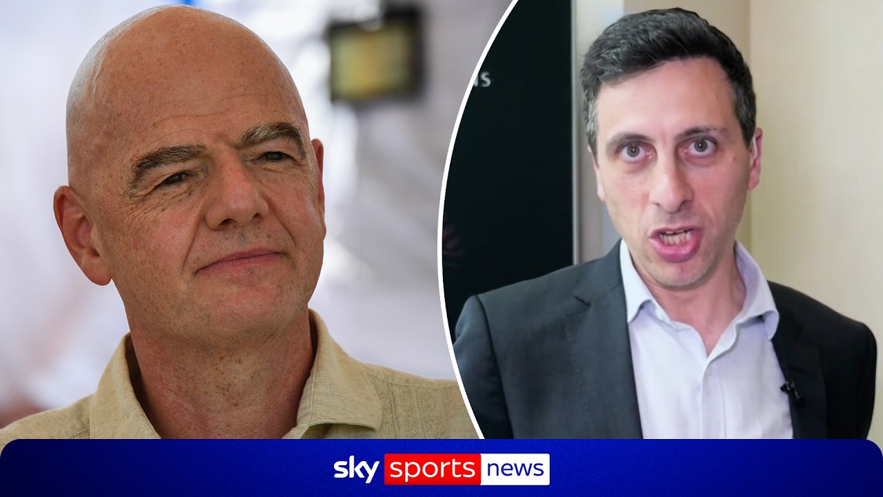 UEFA preparing to bring criminal proceedings against Gianni Infantino background