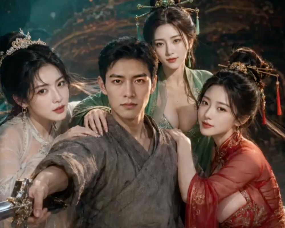 Cultivating Immortality with Three Busty Beauties poster
