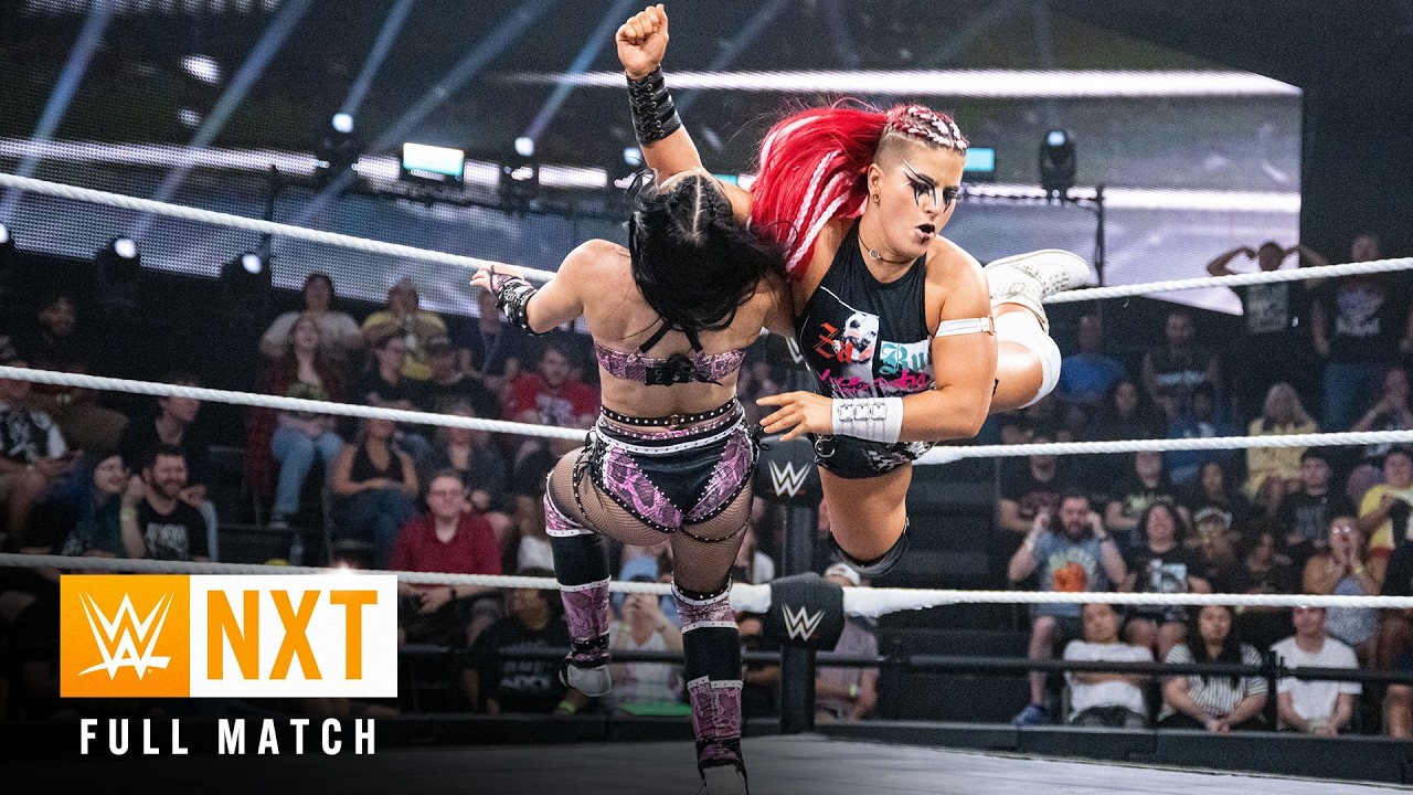 FULL MATCH: Lola Vice, Zaria & Sol Ruca vs. Fatal Influence: NXT, Aug. 26, 2025 background