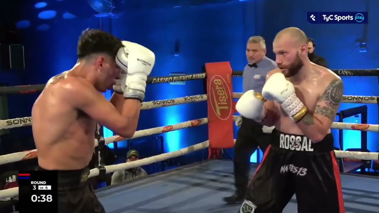 Luis Rossal vs. Franco Vargas - Boxeo de Primera Promocional - TyC Sports background