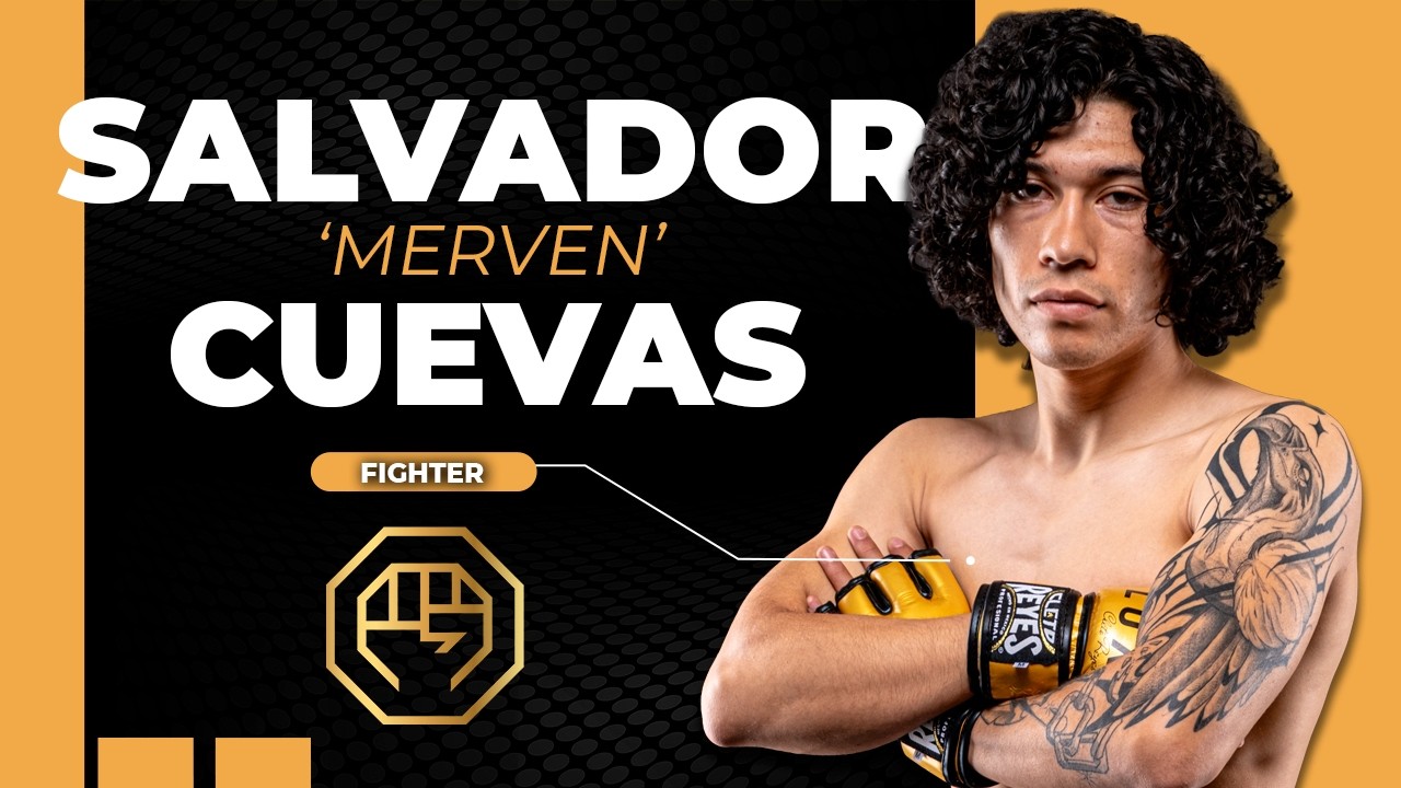 Salvador "Merven" Cuevas, desde Tlaxcala, un luchador inspirado por Conor McGregor #luxfightleague background