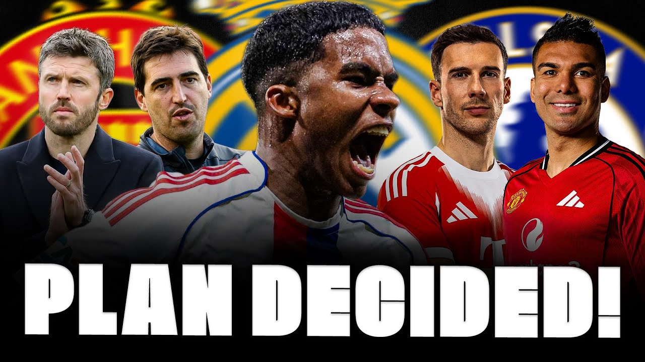 ๐จ REAL: ONE IN, TWO OUT! UNITED, CHELSEA AND IRAOLA STORY! CASEMIRO NEXT MOVE, GORETZKA, CARRICKโฆ background