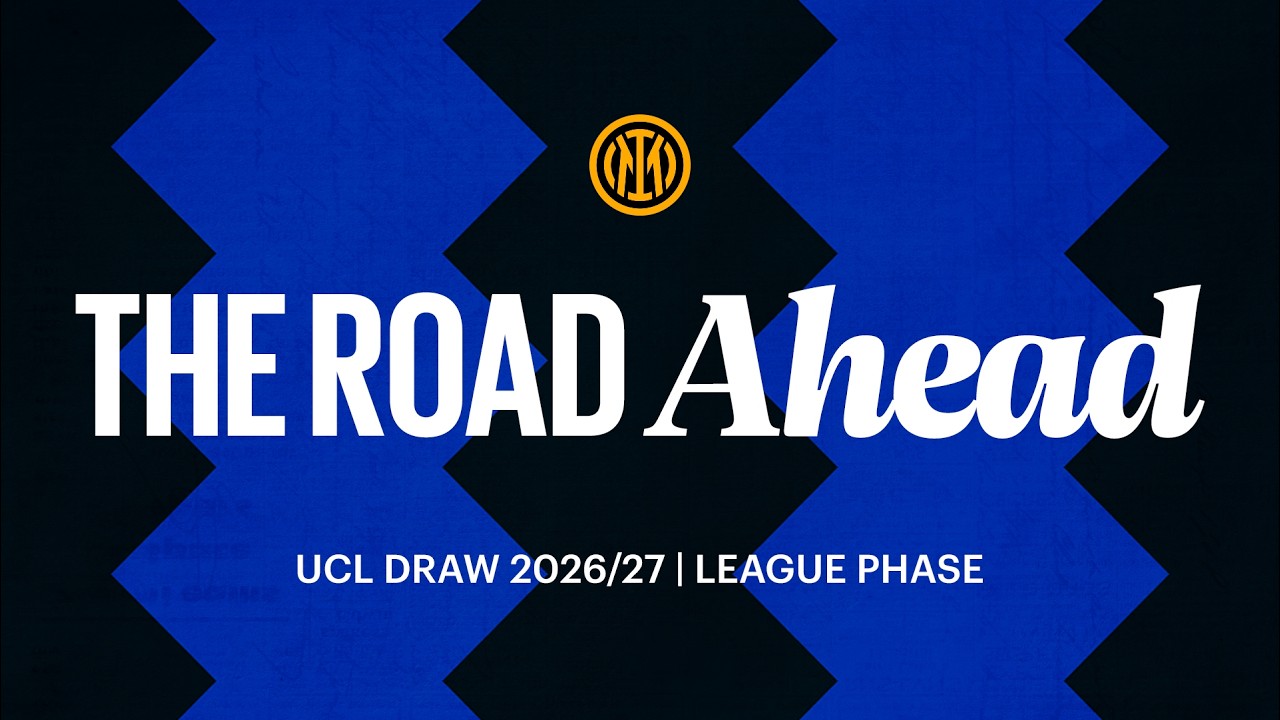 THE ROAD AHEAD | DISCOVER INTER'S 2026/27 CHAMPIONS LEAGUE OPPONENTS background