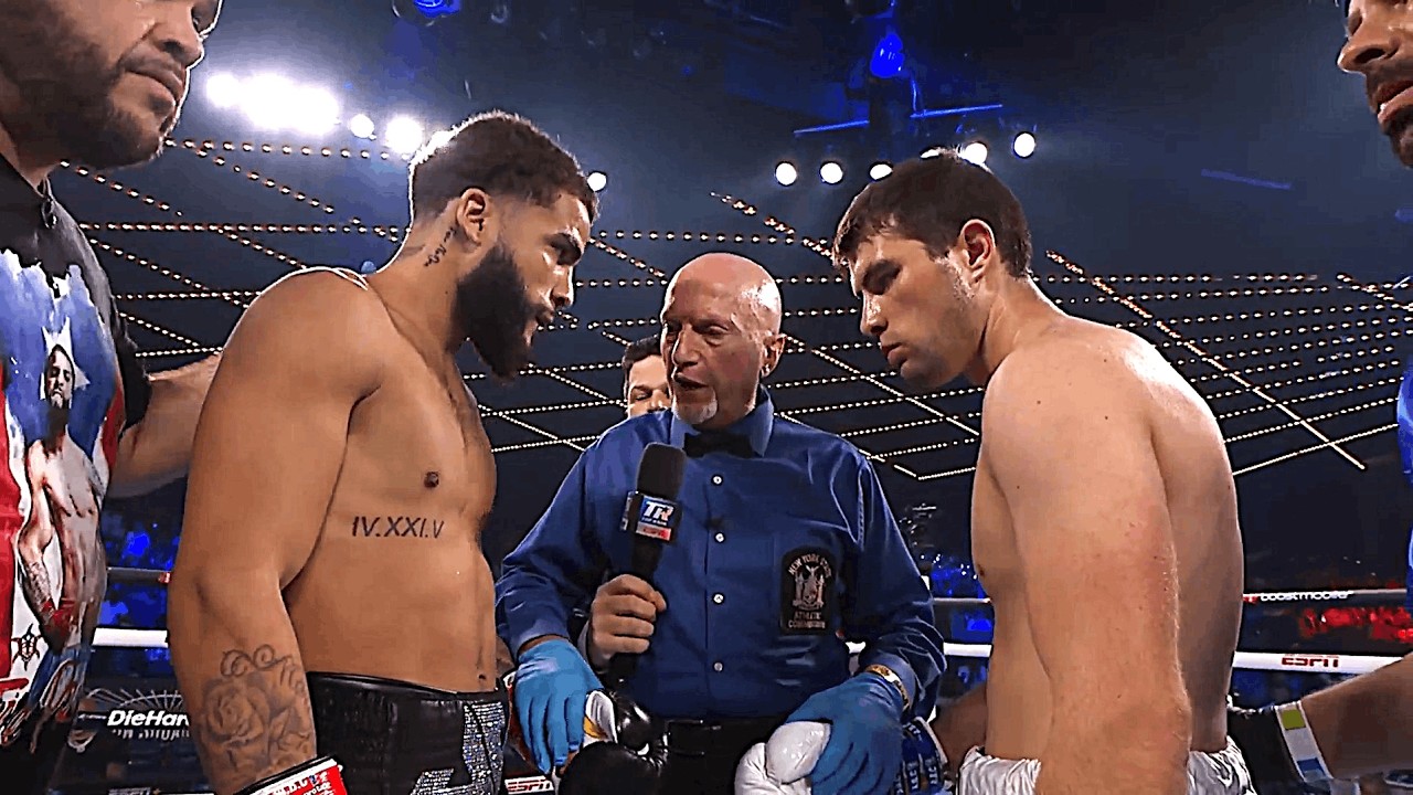 Josue Vargas (USA) vs Dakota Linger (USA) BOXING KNOCKOUT HIGHLIGHTS background