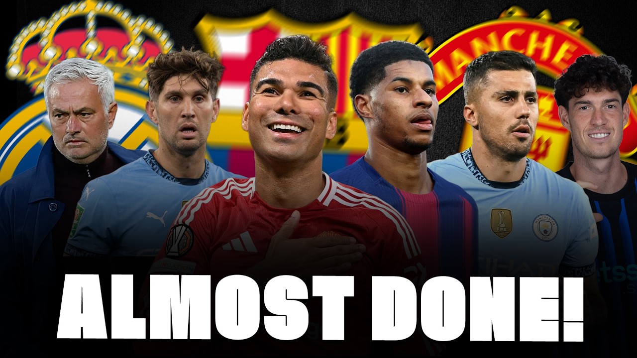 🚨 3 YEAR DEAL CLOSE! BASTONI, RASHFORD, STONES OFFERED, RODRI TWO WAYS, MOURINHO ONE MORE… background