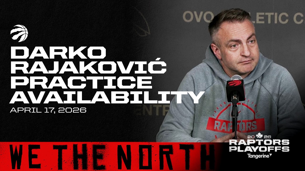 Darko Rajakovic | Playoff Practice | April 17, 2026 background
