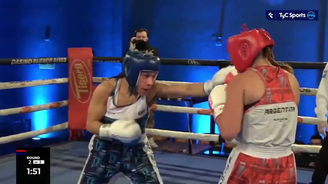 Daysi Prieto vs. Antonella Leiva - Boxeo de Primera Promocional - TyC Sports background
