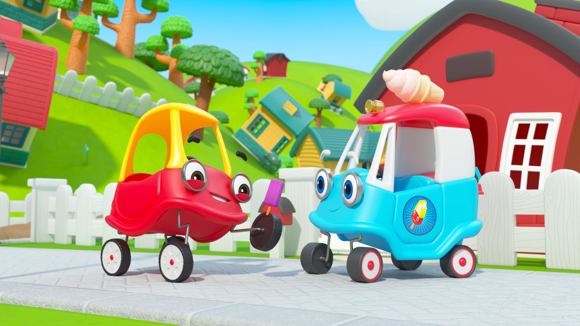 Let's Go Cozy Coupe S2-S4 backdrop