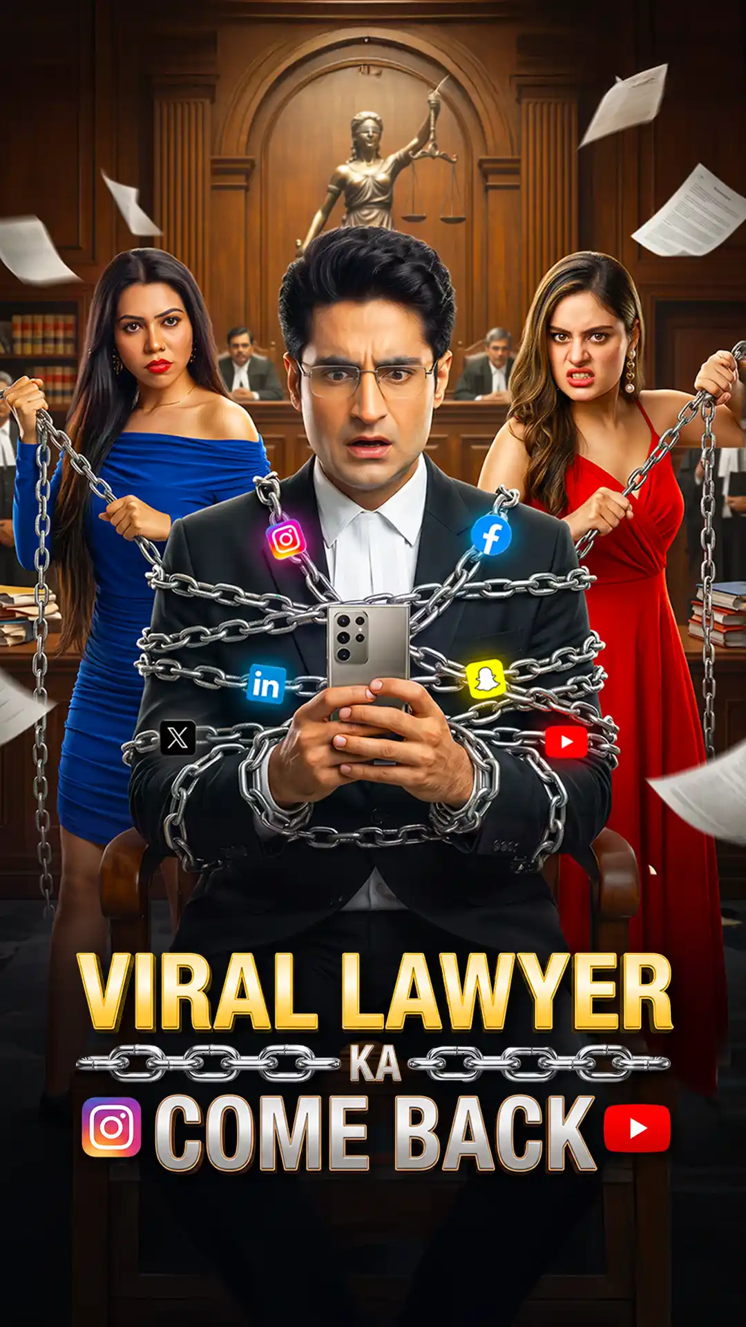 Viral Lawyer ka Come Back poster