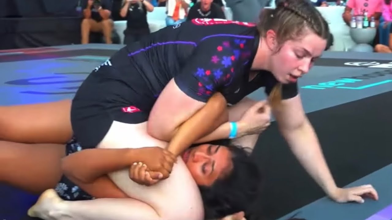 Radhika first great outdoor jiu jitsu women match background