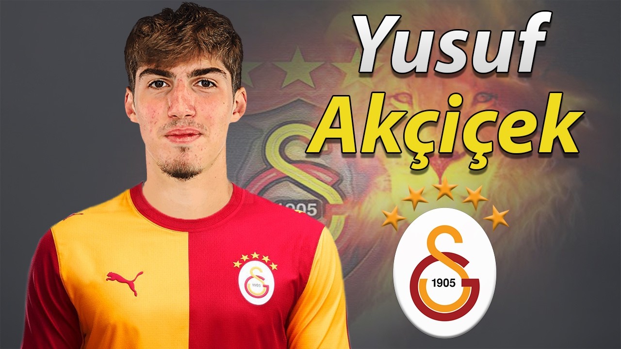 Yusuf Akçiçek 2026 ● Galatasaray Transfer Target 🟡🔴🇹🇷 background