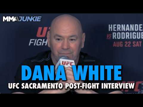 Dana White doubles down on Ian Machado Garry: 'Might not get another shot' | UFC Sacramento background