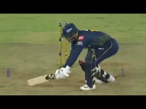 Rajasthan Royals win an almost lost game vs Gujarat Titans background