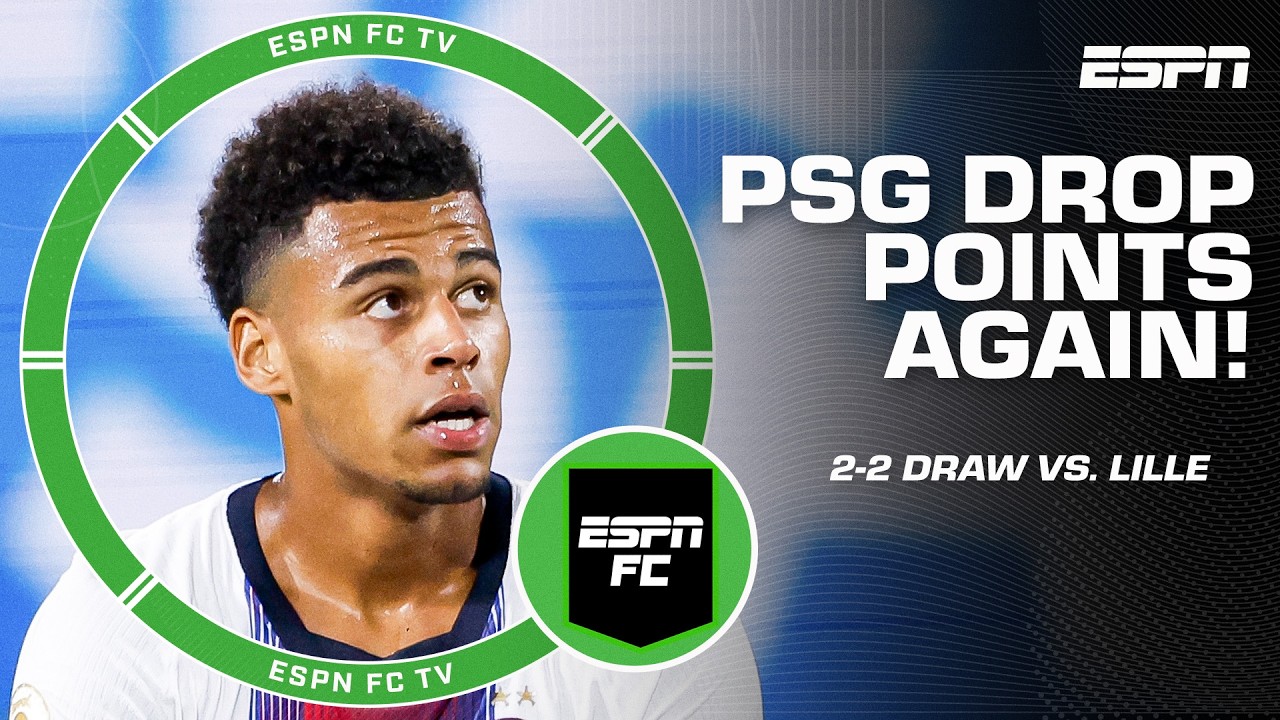 Should Luis Enrique be CONCERNED with PSG’s slow start to the season? 🤔 | ESPN FC background