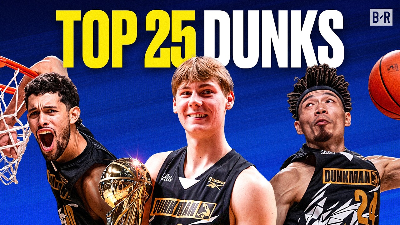 Top 25 Dunks From Dunkman background
