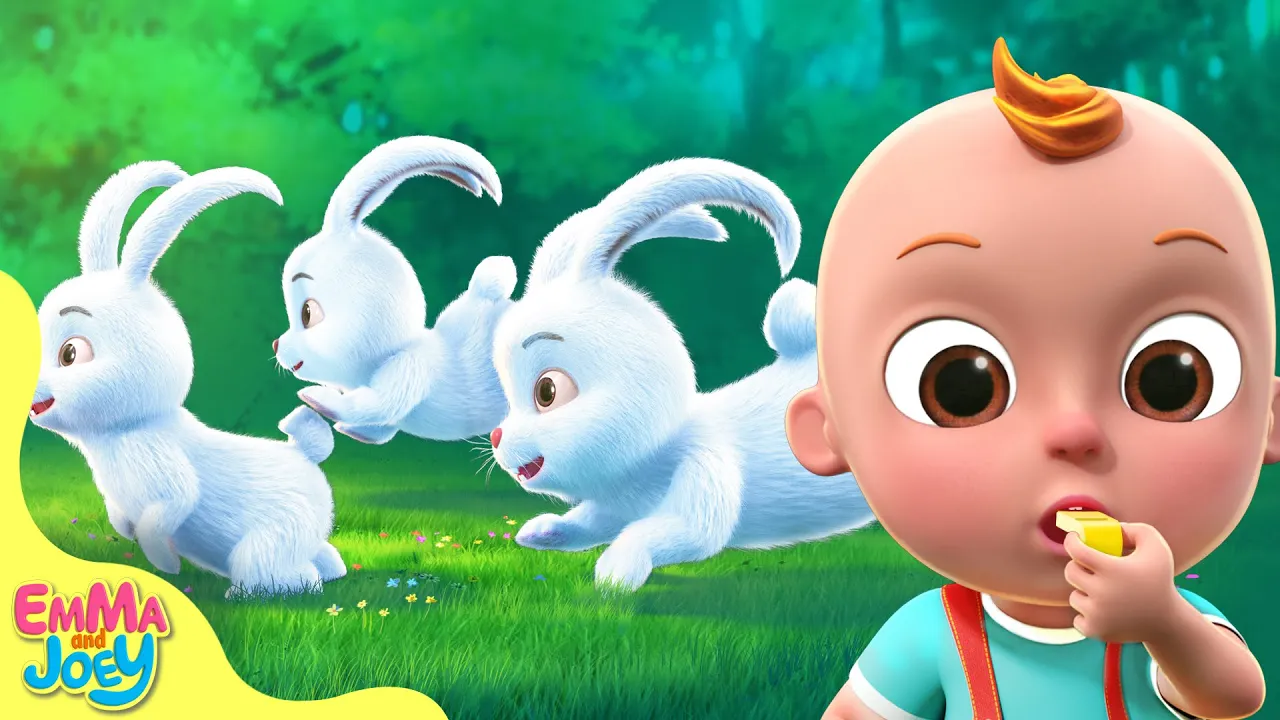 Hop Little Bunnies Hop Hop Hop!! Beep Nursery Rhymes & Baby Songs