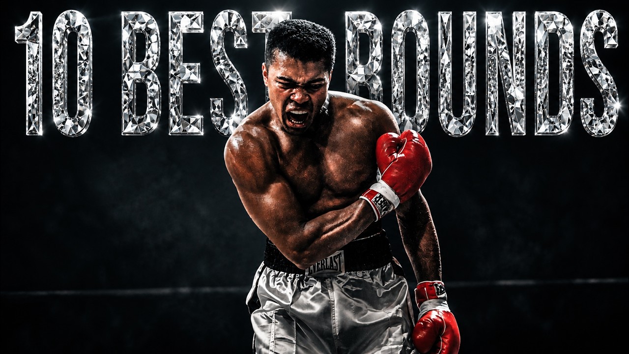 10 most BRUTAL Rounds Of Muhammad Ali's Career 😎 background