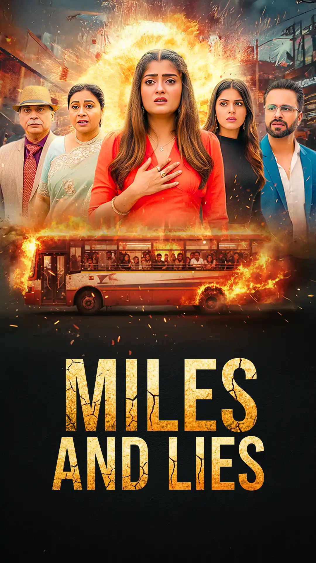 Miles and Lies poster