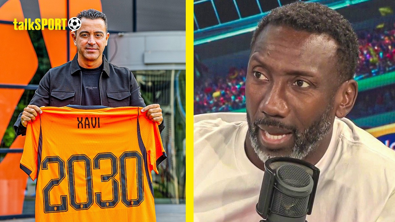 "WANT TO PLAY SPANISH WAY" Hasselbaink EXPLAINS why Netherlands APPOINTED Xavi as manager background